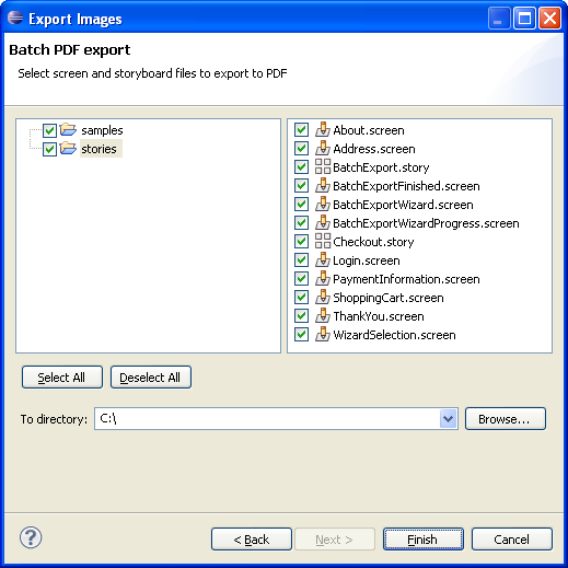 Batch Export Wizard