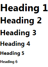 Headings