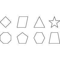 Geometric shapes asset